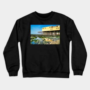 Aberystwyth Pier - Coastal Scenery Crewneck Sweatshirt